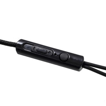 Ακουστικά U20 με μικρόφωνο σε μαύρο χρώμα