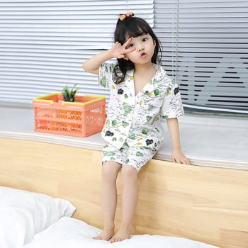 Актуална детска пижама от две части-за момичета 