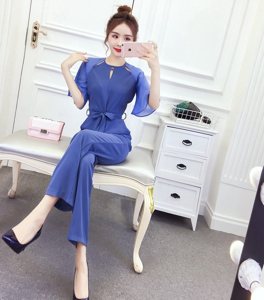 Salopeta de dama eleganta cu maneci 3/4 in mai multe culori