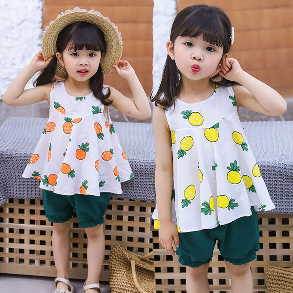 Set copii pentru fete in doua culori cu aplicatii diferite