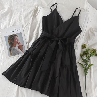 Rochie de dama eleganta model decupata si decolteu in V in mai multe culori