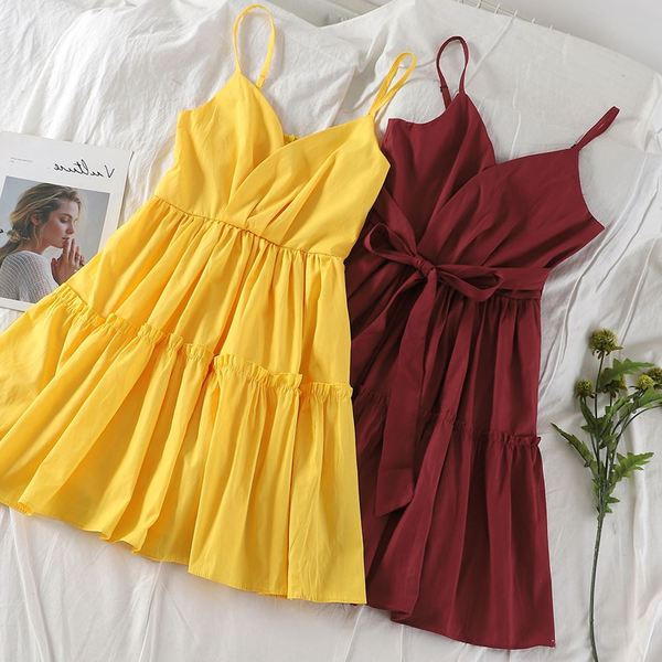 Rochie de dama eleganta model decupata si decolteu in V in mai multe culori