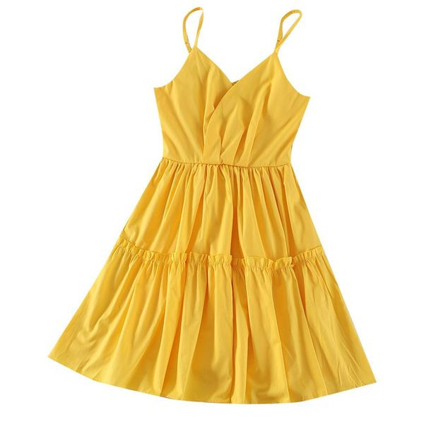 Rochie de dama eleganta model decupata si decolteu in V in mai multe culori