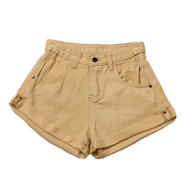 Pantaloni scurti eleganti de dama in trei culori