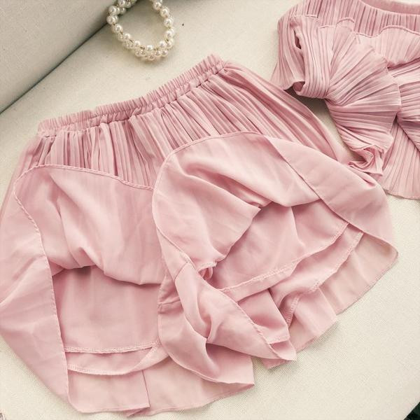 Set elegant pentru femei din două părți în trei culori