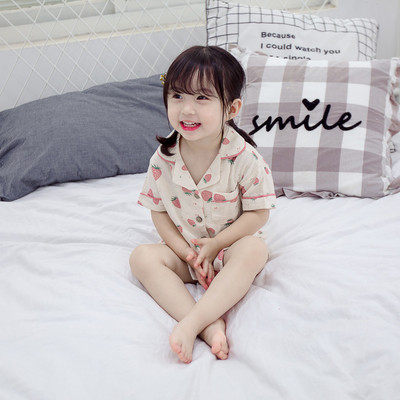 Kétrészes gyerek pizsama lányoknak