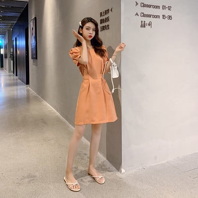 Καθημερινό γυναικείο φόρεμα σε δύο χρώματα