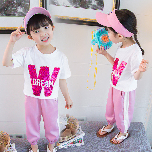 Set copii model nou din doua piese pentru fete