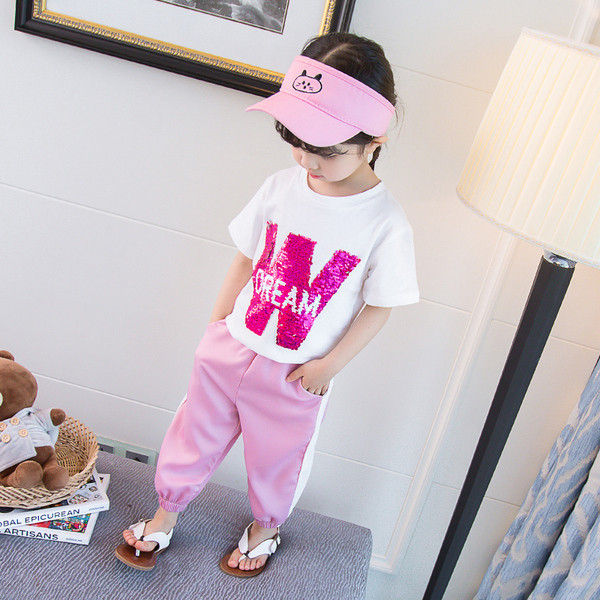 Set copii model nou din doua piese pentru fete