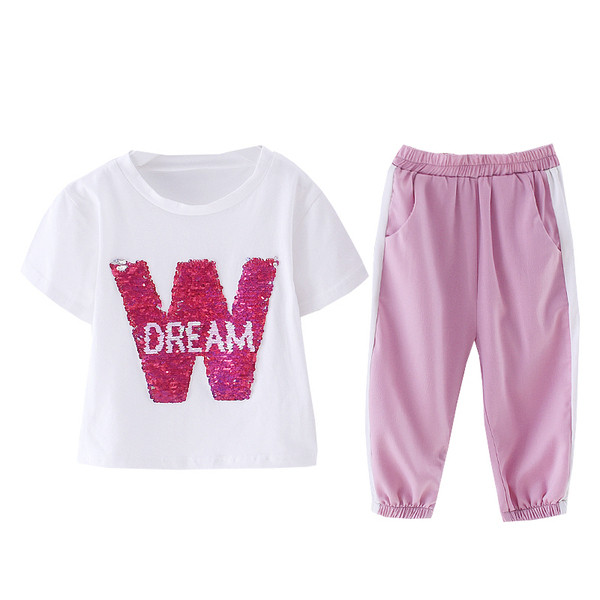 Set copii model nou din doua piese pentru fete