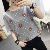 Γυναικεία μπλουζάκια με δύο χρώματα