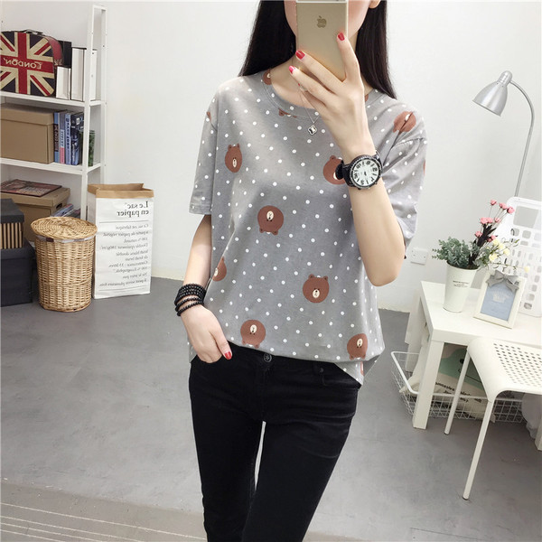 Γυναικεία μπλουζάκια με δύο χρώματα