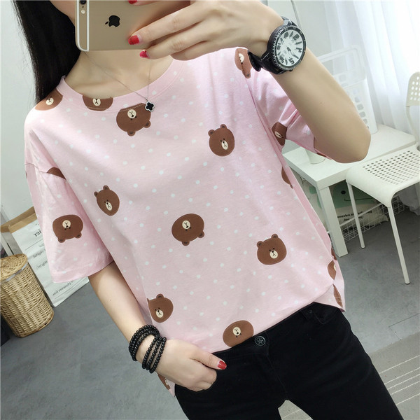 Γυναικεία μπλουζάκια με δύο χρώματα