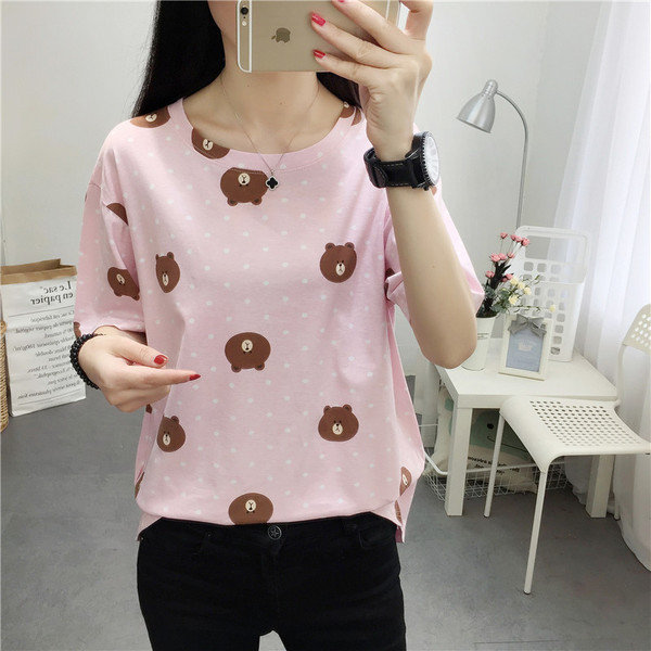 Γυναικεία μπλουζάκια με δύο χρώματα