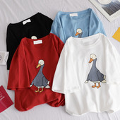 Γυναικεία μπλούζα σε μαύρο, μπλε και κόκκινο χρώμα