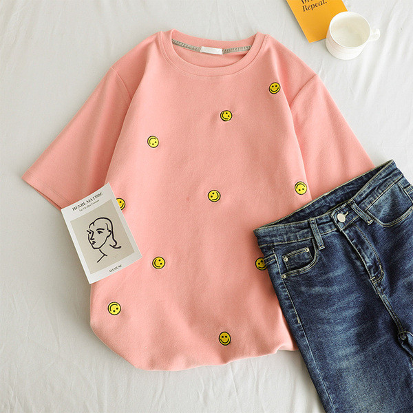 Γυναικείο μπλουζάκι  σε τέσσερα χρώματα