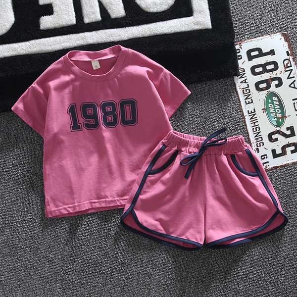 Set sport și zilnic pentru copii în trei culori pentru fete