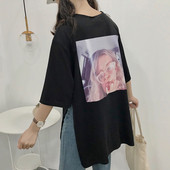 Aszimmetrikus női pólómodell rátéttel, három színben