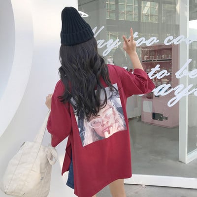 Aszimmetrikus női pólómodell rátéttel, három színben