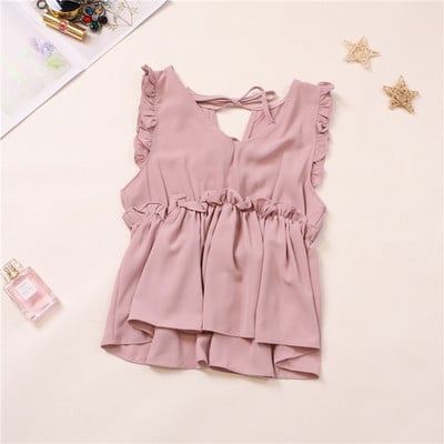 Nyári női blúz V-nyakkal több színben