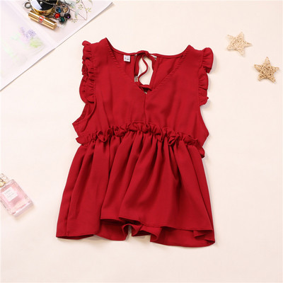 Nyári női blúz V-nyakkal több színben