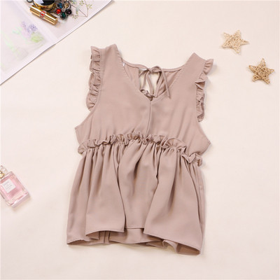 Nyári női blúz V-nyakkal több színben