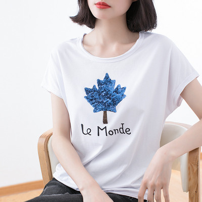 Γυναικεία φαρδιά μπλούζα με πούλιες σε τρία χρώματα