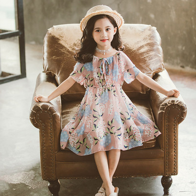 Stílusos gyerekruha virágmotívumokkal - két színben