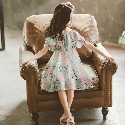 Stílusos gyerekruha virágmotívumokkal - két színben