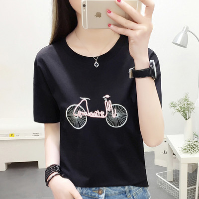 Γυναικεία μπλούζα με κεντήματα σε τρία χρώματα