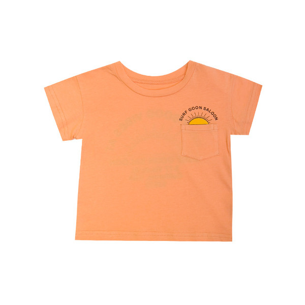 Tricou pentru copii pentru baieti in trei culori cu buzunar si broderie