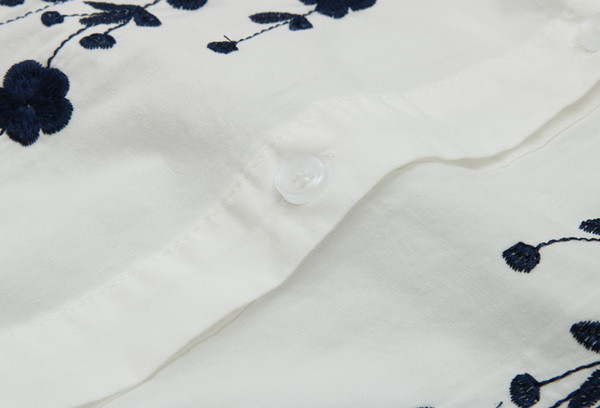 Hosszú és széles női ing három modell hímzéssel