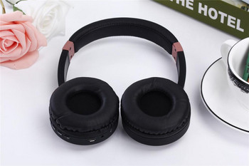 Ακουστικό Bluetooth SY - BT 1603 με ροζ μικρόφωνο