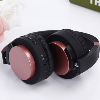 Bluetooth слушалки модел SY - BT 1603 с микрофон в розов цвят