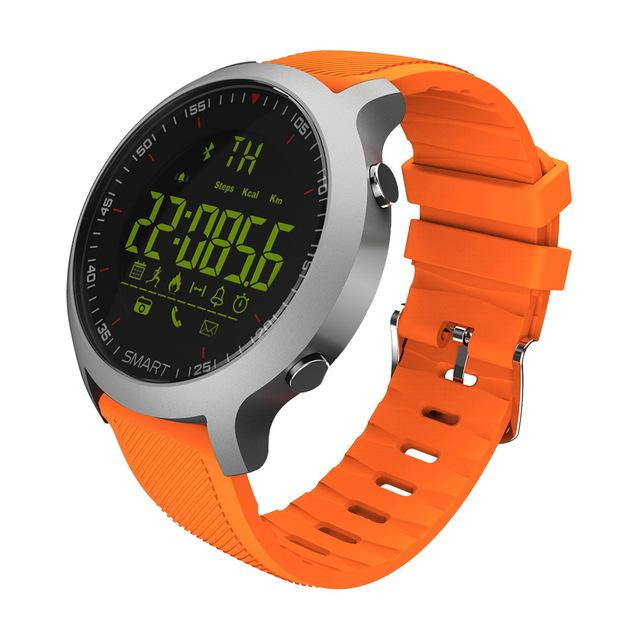 Smart ρολόι σε πορτοκαλί χρώμα - μοντέλο EX18-GLUE