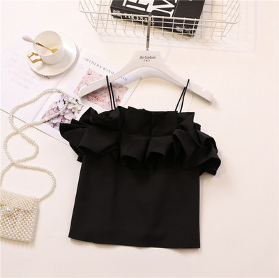 Maiou elegant de damă cu bretele în mai multe culori