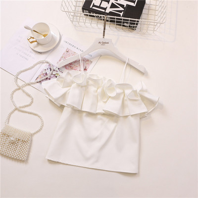 Maiou elegant de damă cu bretele în mai multe culori