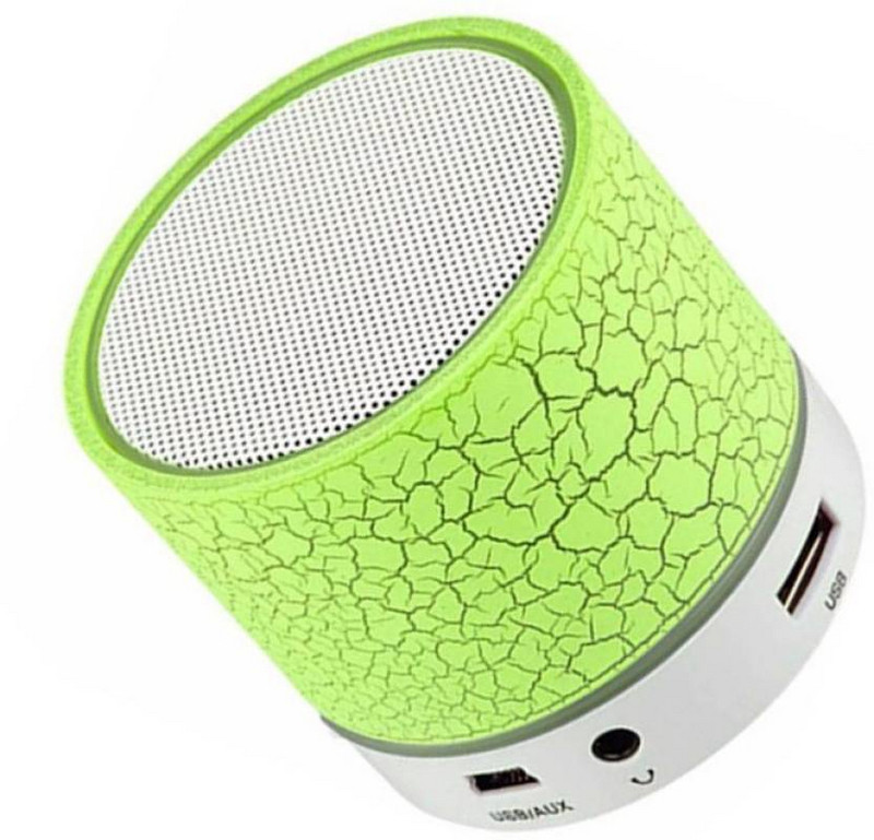 Φορητό bluetooth A 8  με AUX και USB και υποδοχή κάρτας TF / SD - σε πράσινο χρώμα