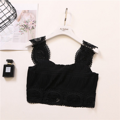 Stílusos női melltartó csipkével, fehér és fekete színben