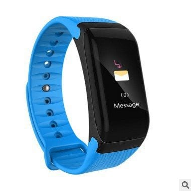 Αδιάβροχο μοντέλο βραχιόλι fitness F1 COLOR - μπλε χρώμα