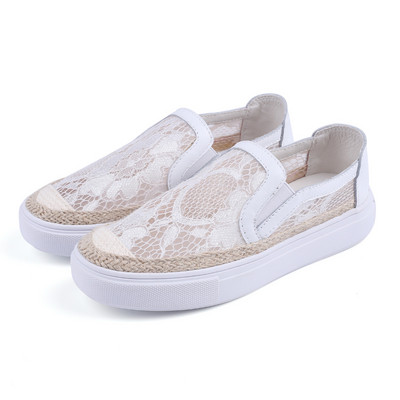 Napi espadrillák csipkével, három színben