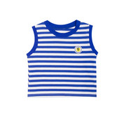 Gyermek csíkos felső hímzéssel - fiúknak