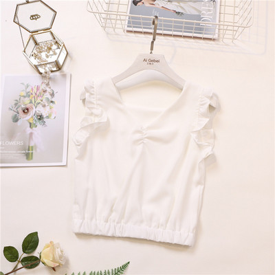 Női lezser felső, V-nyakkal, több színben