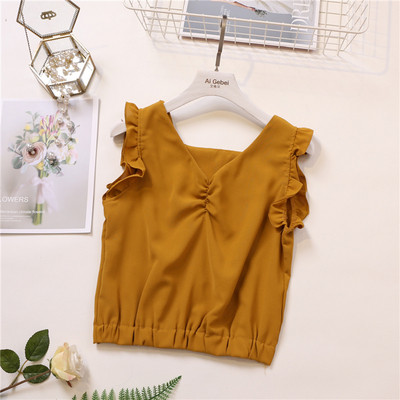 Női lezser felső, V-nyakkal, több színben