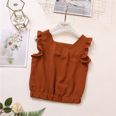 Női lezser felső, V-nyakkal, több színben