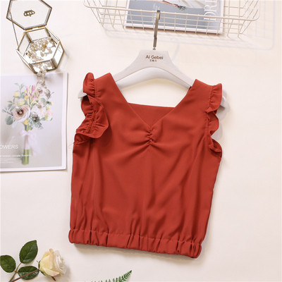 Női lezser felső, V-nyakkal, több színben