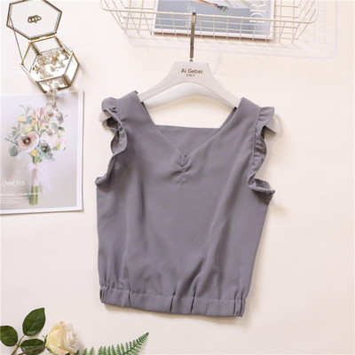 Női lezser felső, V-nyakkal, több színben