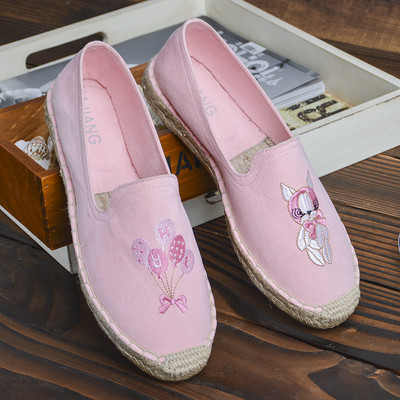 Napi espadrillák több színben hímzéssel