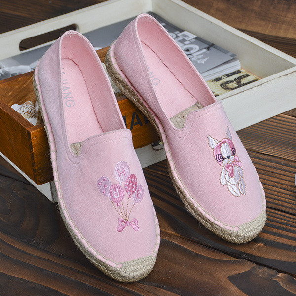 Napi espadrillák több színben hímzéssel