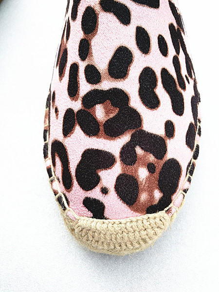 Női espadrillák állatmintával, két színben